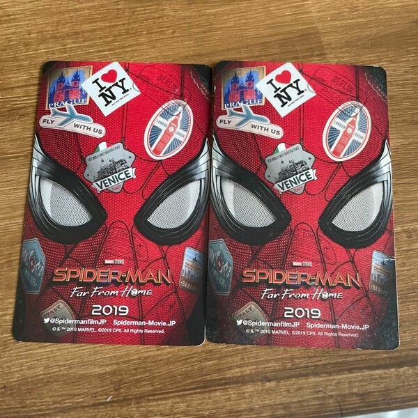 使用済み　ムビチケ　スパイダーマン　ファー・フロム・ホーム