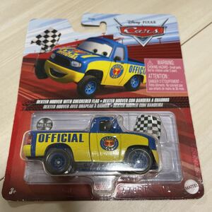 マテル カーズ MATTEL CARS チェッカーフラッグ デクスター フーバー Dexter Hoover with checkered flag ミニカー キャラクターカー