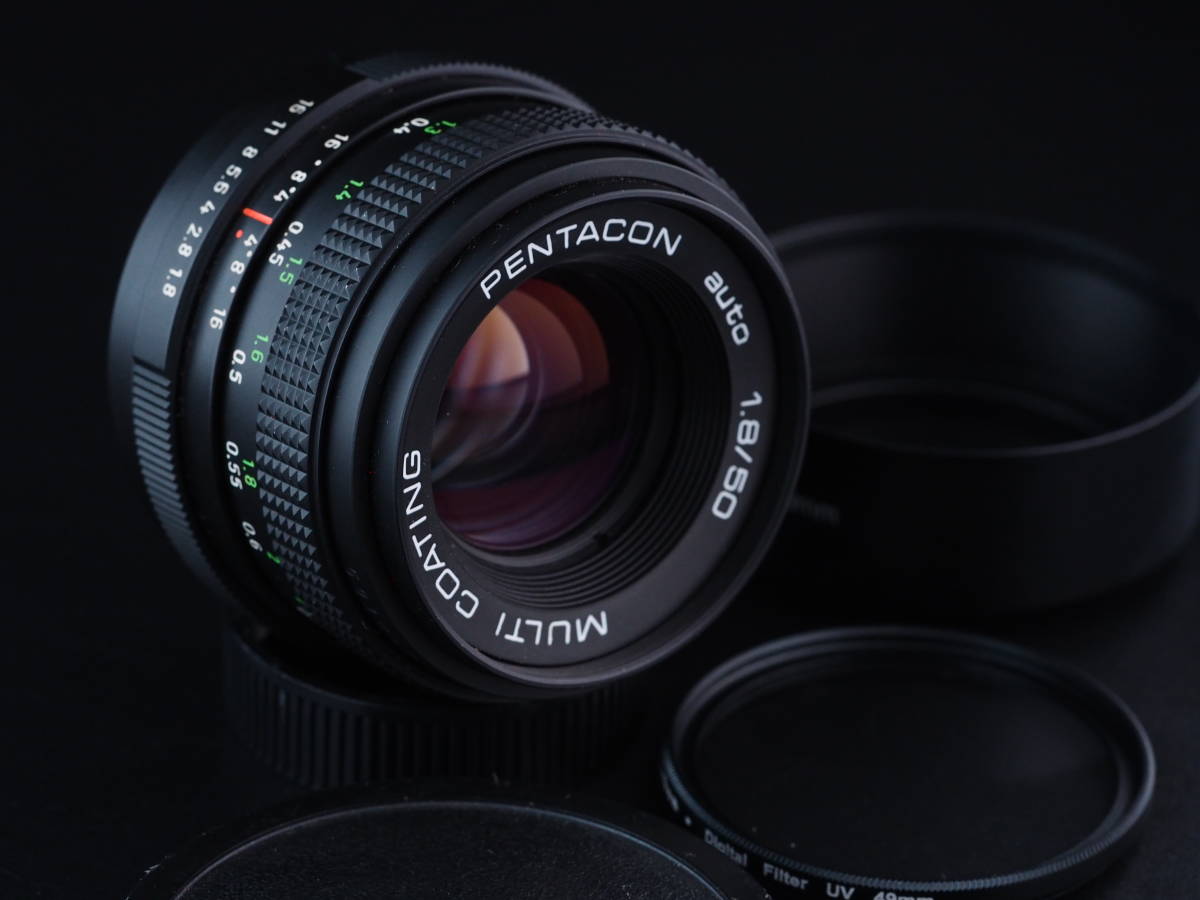 Yahoo!オークション -「pentacon 50mm f1.8」の落札相場・落札価格