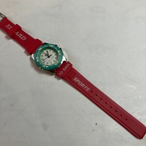 稼動品　腕時計　女性用　ELNARD SPORTS ED-0024 WATER RESISTANT 10BAR QUARTZ 美品