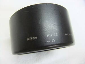 純正 NIKON ニコン HB-42 AF-S Micro 60mm F2.8G ED用 フード 送料200円