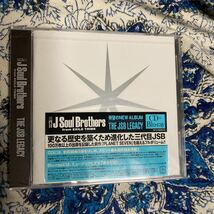 即決 [国内盤CD] 三代目 J Soul Brothers from EXILE TRIBE/THE JSB LEGACY [CD+BD] [2枚組] 新品未開封_画像1