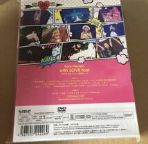 即決 西野カナ/with LOVE tour〈初回生産限定盤・2枚組〉DVD新品未開封_画像2