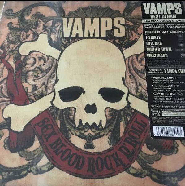 即決 SEX BLOOD ROCK N'ROLL VAMPS 限定盤新品未開封z