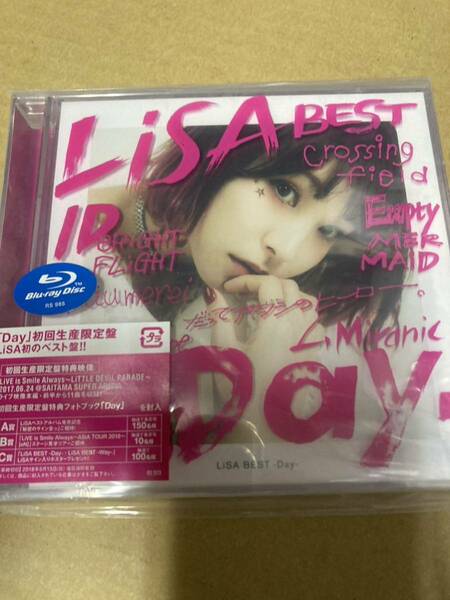 即決 LiSA BEST -Day- (初回生産限定盤) (Blu-ray Disc付) 新品未開封