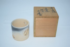  чайная посуда tsubotsubo... крышка .. бог . белый произведение чайная церемония 20-3101