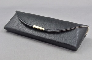 * stock large liquidation! super profit price!# glasses case ( black )* hook type * external dimensions : width approximately 144 mm *③