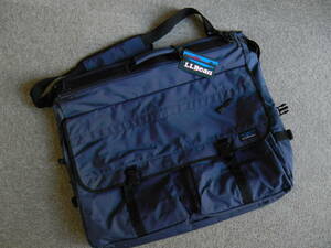 [ used ]L.L.Bean garment bag GARMENT L e ruby n/ LL BEAN navy blue 