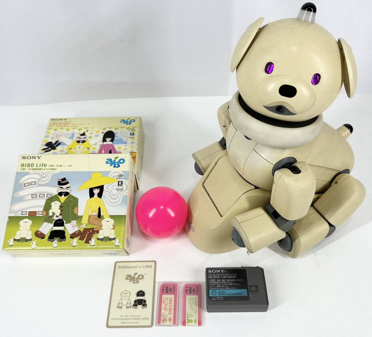 ヤフオク! -「ソニー aibo ers-311」(AIBO) (バーチャルペット)の落札