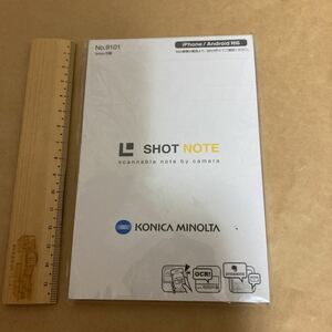 送料210円 新品・未使用　企業名入り キングジム ショットノート 9101 メモパッド Mサイズ 白　SHOT NOTE