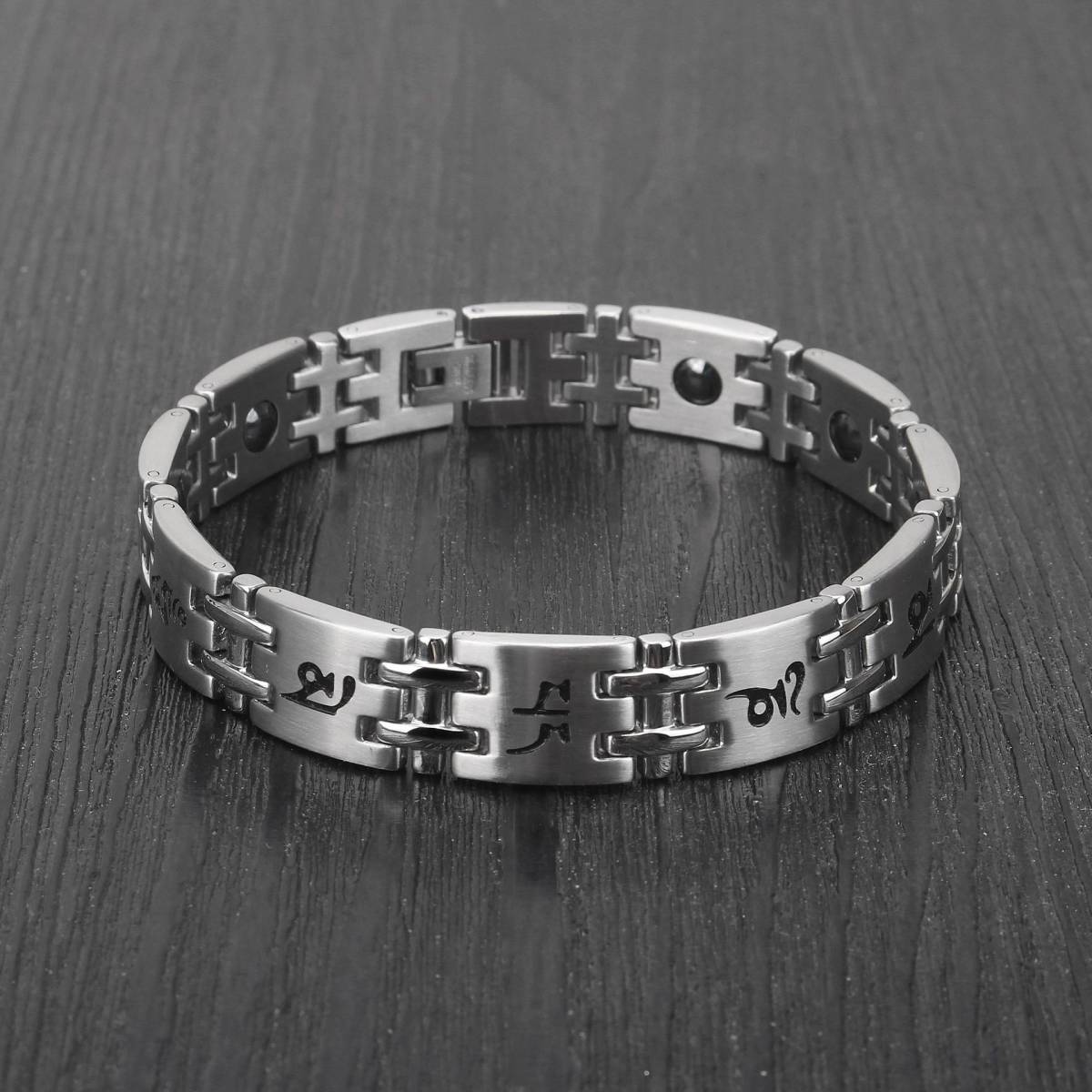 2023年最新】ヤフオク! -梵字 シルバー ブレスレットの中古品・新品
