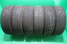 K2147-21 送料無料 205/70R16 111/109L スタッドレス LT 6本セット YOKOHAMA ice GUARD iG91 7分山 2021年製 キャンター エルフ_画像1