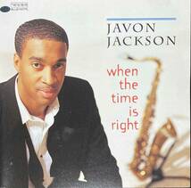 When the Time Is Right / Javon Jackson 中古CD　輸入盤　BLUE NOTE_画像1