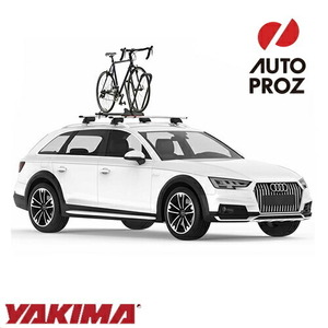 YAKIMA HighRoad Wheel-On Upright Bike Mount for Rooftop Racks for Cars SUVs and More Carries 1 Bike