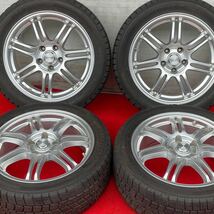 タイヤサイズ前後違う。BRIDGESTONE ECO FORME CRS-112 17 インチ×7J＋38 PCD114.3 5穴 GOOD YEAR 225/45R17-245/45R17スタッドレス4本。_画像1