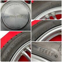 タイヤサイズ前後違う。BRIDGESTONE ECO FORME CRS-112 17 インチ×7J＋38 PCD114.3 5穴 GOOD YEAR 225/45R17-245/45R17スタッドレス4本。_画像7