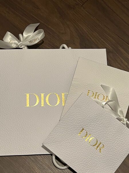 Dior ショッパー　リボン