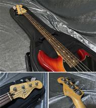 ★美品 送料無料 Fender Mexico Deluxe Dimension Bass IV 3バンドEQ 18Vプリアンプ搭載 2013年製 即決_画像4