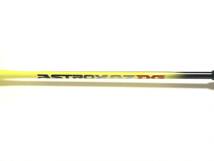 張上げ500円～ YONEX★ヨネックス ASTROX 0.7DG アストロクス0.7DG YELLOW BLACK★4U5 国内未発売 ラケット_画像4