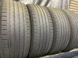 コンチネンタル 235/55R19 エココンタクト6 VOL 4本セット 中古タイヤ 2021年製 235/55-19 RAV4 GLC Q5 XC60 など