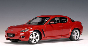 ◆◆ AUTO art 1:18 ◆◆ MAZDA RX-8 2003’ ( RH DRIVE ) ( VELOCITYE RED ) ◆ オートアート75927 ◆ No9006