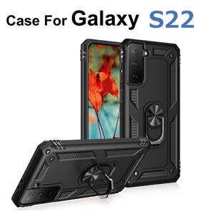 Galaxy S22 5G ケース ブラック 耐衝撃