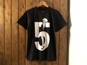 新品●マリリンモンロー　NO5　プリントTシャツ●ハリウッド女優/セックスシンボル/セクシー/BLK