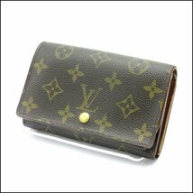 TS LOUIS VUITTON/ヴィトン モノグラム L字ファスナー2つ折り財布 M61730 現状渡し_画像1