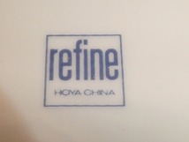 ●refine HOYA ブルーフラワー 花柄 カレー皿 4枚セット シチュー皿 洋食 プレート皿●_画像8