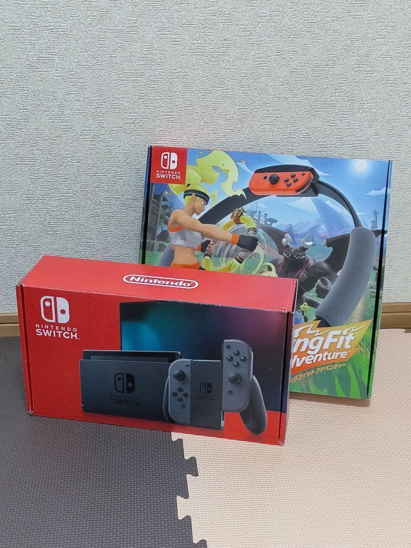 ニンテンドースイッチ 本体 （バッテリー強化）リングフィット