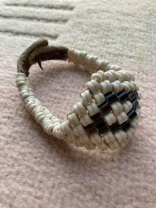 [ handcraft ]botsuwana made handicraft goods Ostrich she ruby z. bracele Africa accessory miscellaneous goods 