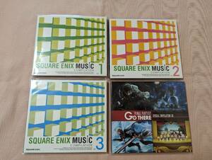 CD SQUARE ENIX MUSIC COMPILATION スクウェア・エニックス ミュージック コンピレーション Vol.1 2 3 + FF SPECIAL 非売品 未開封品