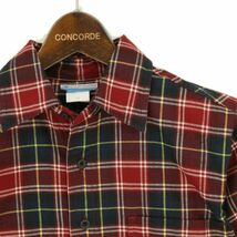 Columbia コロンビア 秋冬 211 PM7821 ハルバート コウブ★ 長袖 チェック ネル シャツ Sz.XS　メンズ アウトドア　C3T07526_8#B_画像2