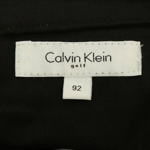 Calvin Klein golf カルバンクライン ゴルフ 秋冬 裏起毛★ 防風 ストライプ スラックス パンツ Sz.92 メンズ 灰 大きい C3B03564_9#Qの画像7