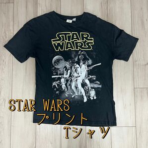 【STARWARSプリントTシャツ】H&M コットン