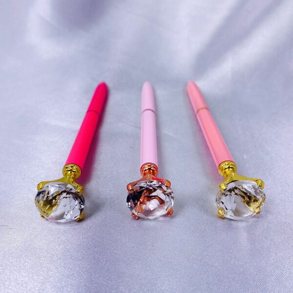 【新品】《限定カラー》ダイヤモンドボールペン3カラーセット