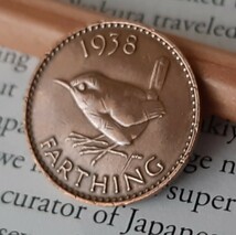 100枚セット イギリス 1937~1952年 ブロンズ ファジング 英国コイン 小鳥のデザイン 美品です 本物 アンチーク ヴィンテージ ジョージ王_画像7