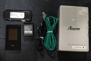 Aterm MR04LN クレードル付き ブラック 中古