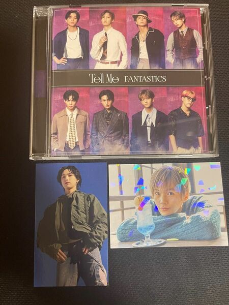 FANTASTICS「Tell Me」CD,「PANORAMA JET」 堀夏喜トレカ,八木勇征写真集トレカ 