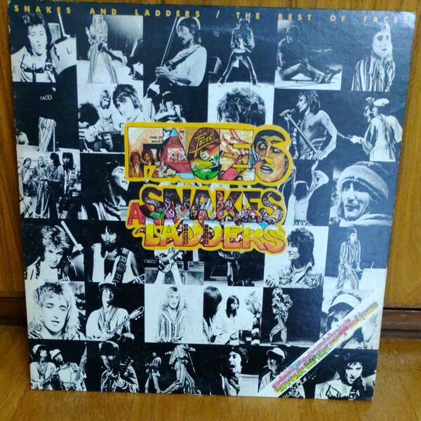 ★FACES★SNAKES AND LADDERS★LP盤★中古品