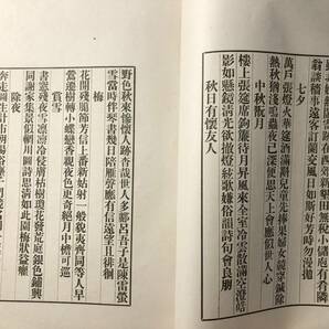 2078中国 漢詩 詩集 口絵入 ■皆春堂近體詩鈔■ 漢詩集 和本古書古文書骨董古美術/唐本 漢文 白文 唐物の画像6