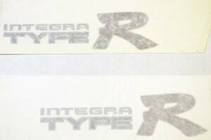 ●新品　ホンダ純正 インテグラ　DC2 タイプR デカール ステッカー 左右セット Integra Type R RH/LH　HONDA