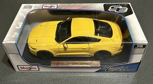 激レア・マイスト 1/18 2015 フォード マスタングGT イエロー mustang MAISTO S550 コレクション品