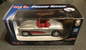  ultra rare * Corvette 1/39 MAISTO world. famous car collection Maisto in present! navy blue pa-chi pull silver 