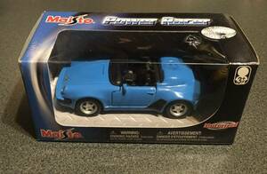  ultra rare * Porsche 1/33 MAISTO world. famous car collection Maisto in present! blue navy blue pa-chi pull 