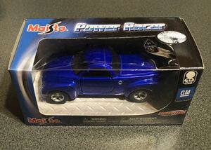  ultra rare *2000 Chevrolet SSR Chevrolet 1/36 MAISTO world. famous car collection Maisto in present! blue single cab 