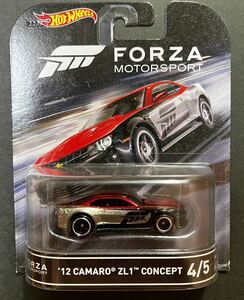 HW未使開封品 FORZA Camaro ZL1 Concept カマロ コンセプトカー フォルツァ レトロエンターテイメント ホットウィール HOT WHEELS