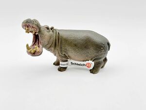 5-1 未使用 廃盤 希少 Schleich シュライヒ ワイルドライフ 14681 カバ HIPPOPOTAMUS