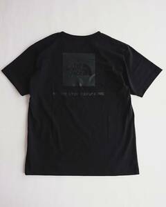 THE NORTH FACE ショートスリーブ スクエア ロゴ Tシャツ ブラック XL ザ ノース フェイス ボックスロゴ