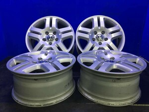 中古ホイール 4本 フォルクスワーゲン純正 18x8.0 57 130-5穴 中古アルミホイール